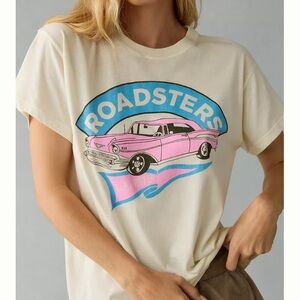 Anthropologie letluv roadsters graphic tee